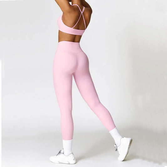 Seamless High Waist Tracksuit